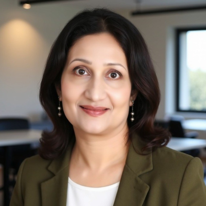 Portrait of Vijaya Rao, founder of Techvio